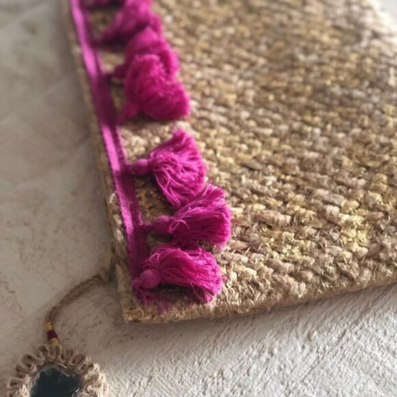 NWT Fringe Clutch  - Picture 4 of 5